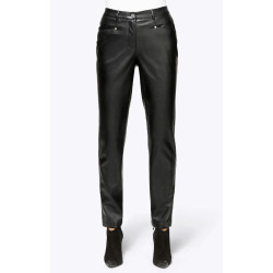 Leather imitation trousers