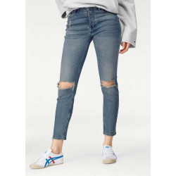 Marken-Jeans blau-used