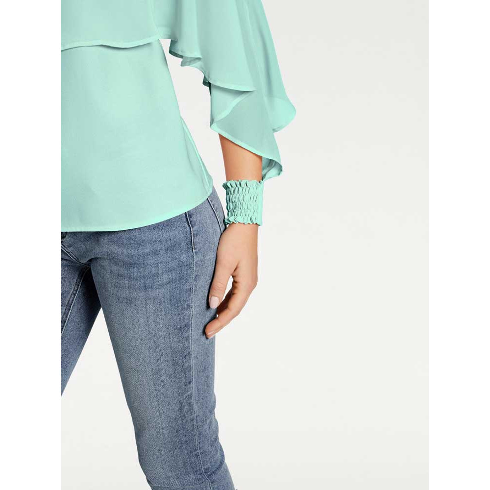 Designer-Bluse mint