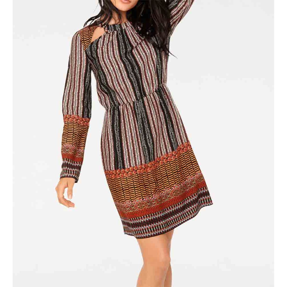 Druckkleid bunt