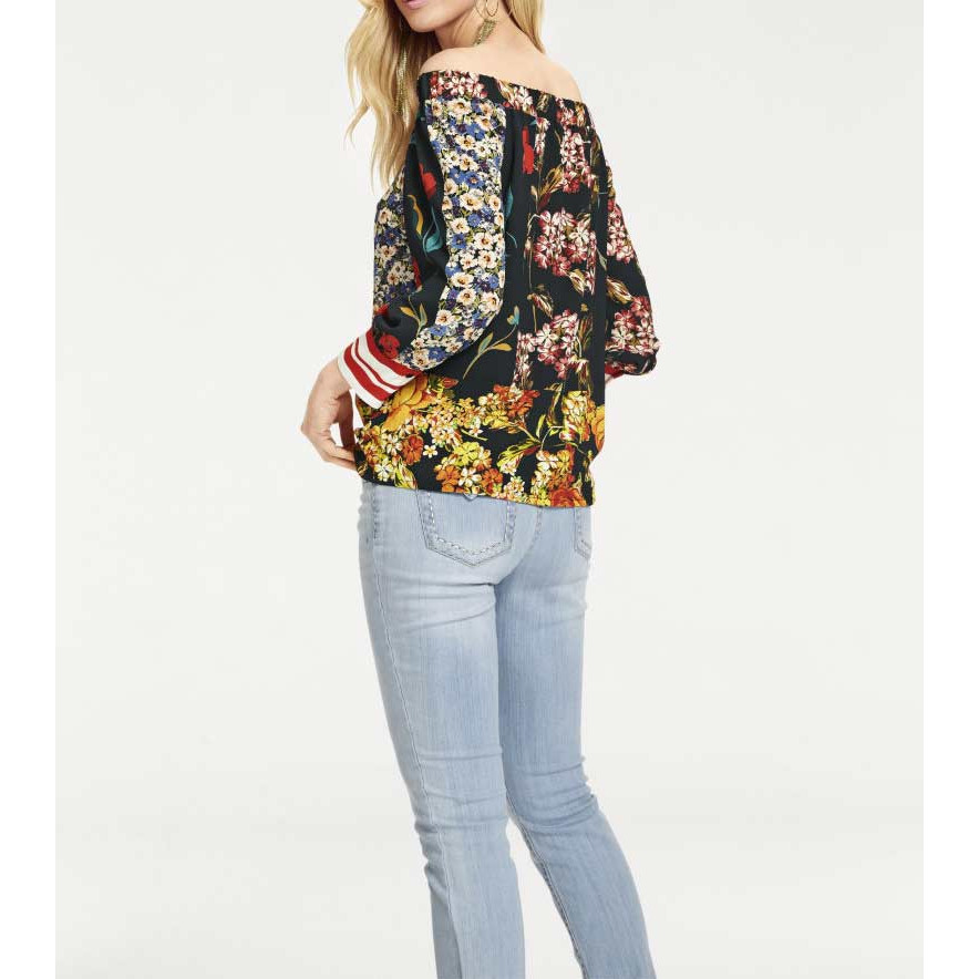 Druckbluse bunt