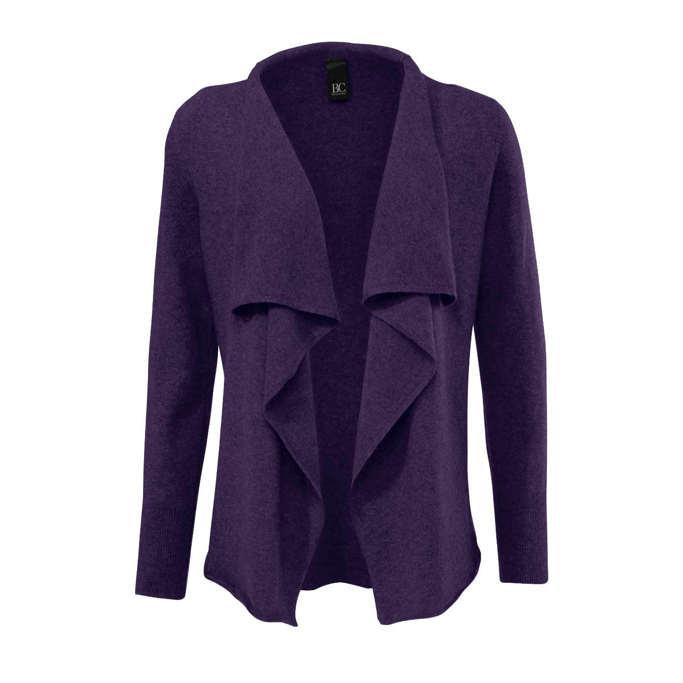 Cashmere cardigan purple