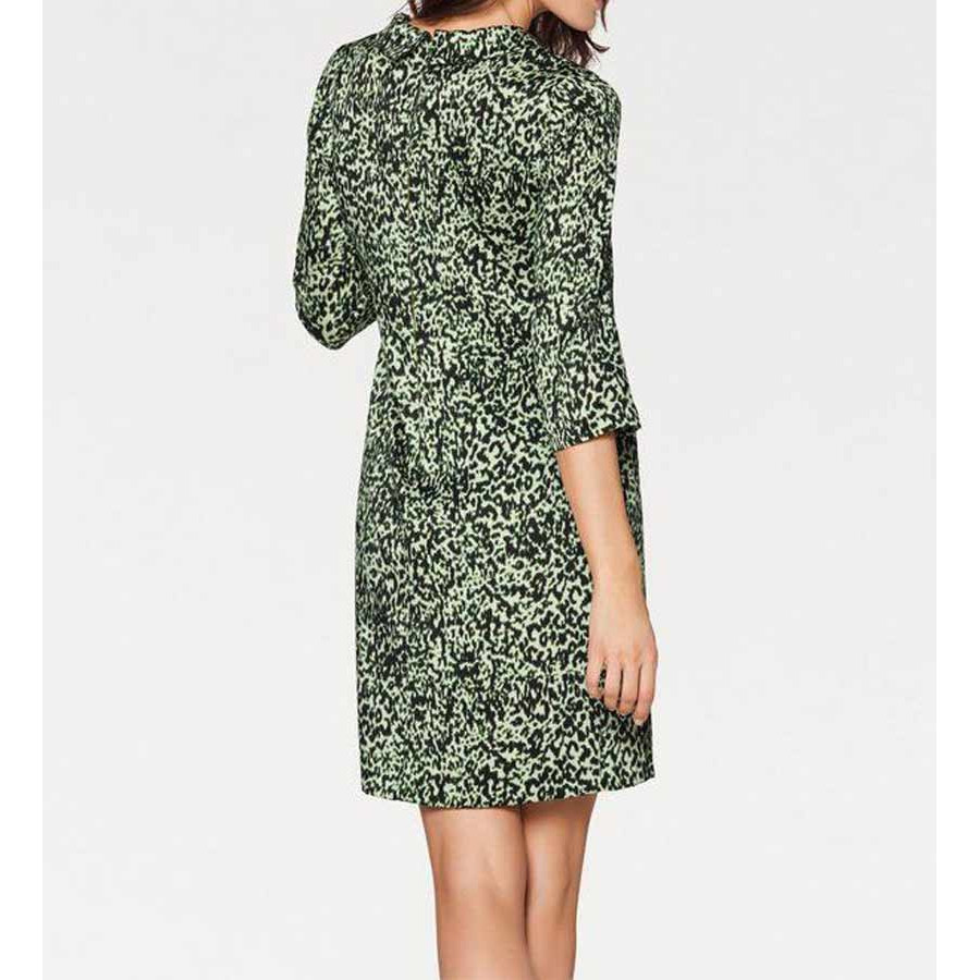 Print dress green-multicolour