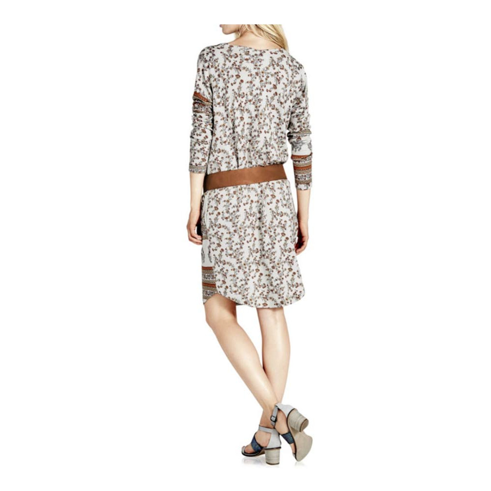 Strickkleid sand-bunt