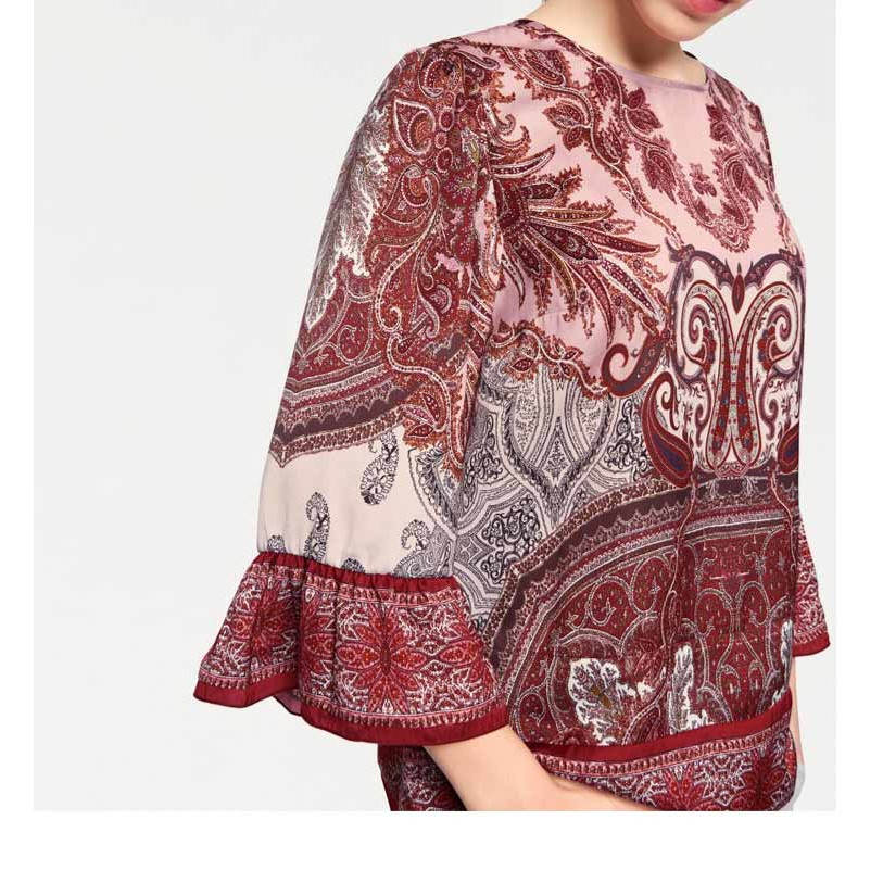 Print blouse multicolour