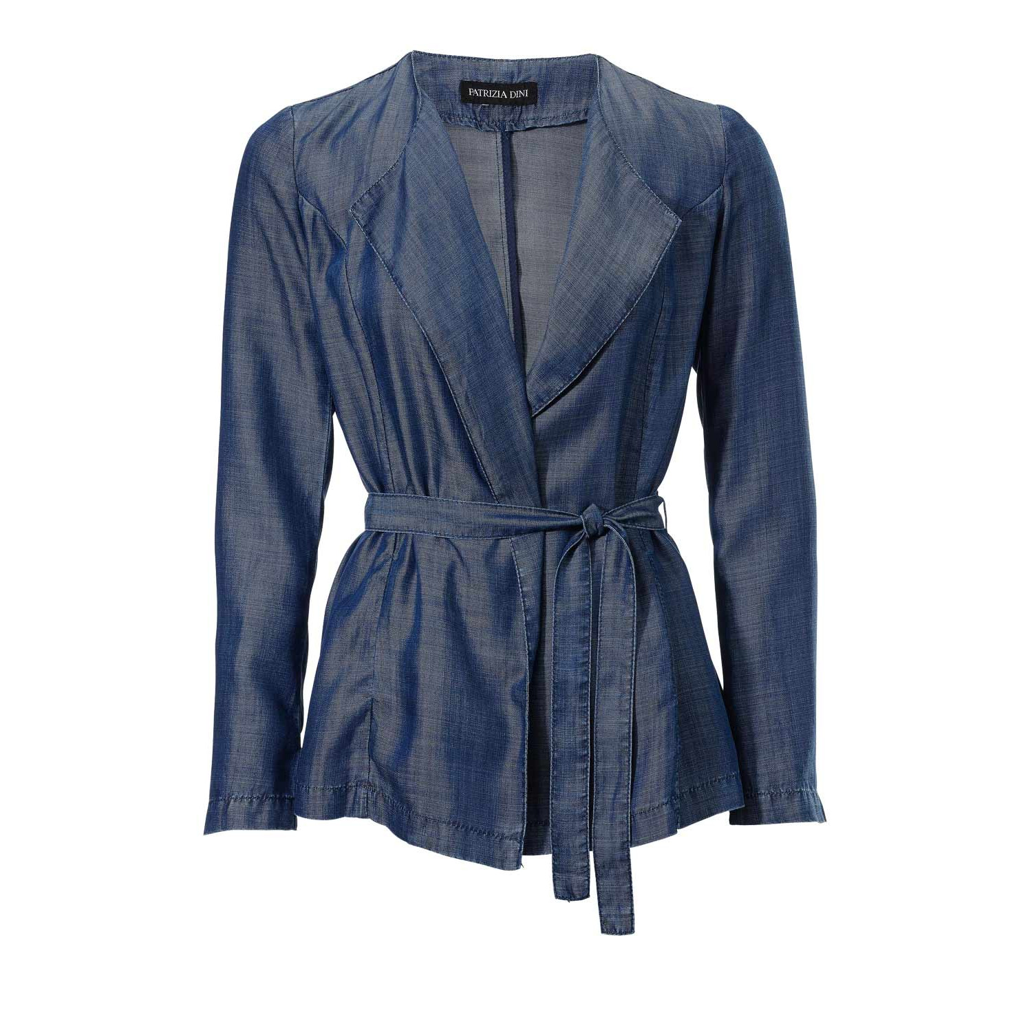 Designer-Tenceljacke blau-denim