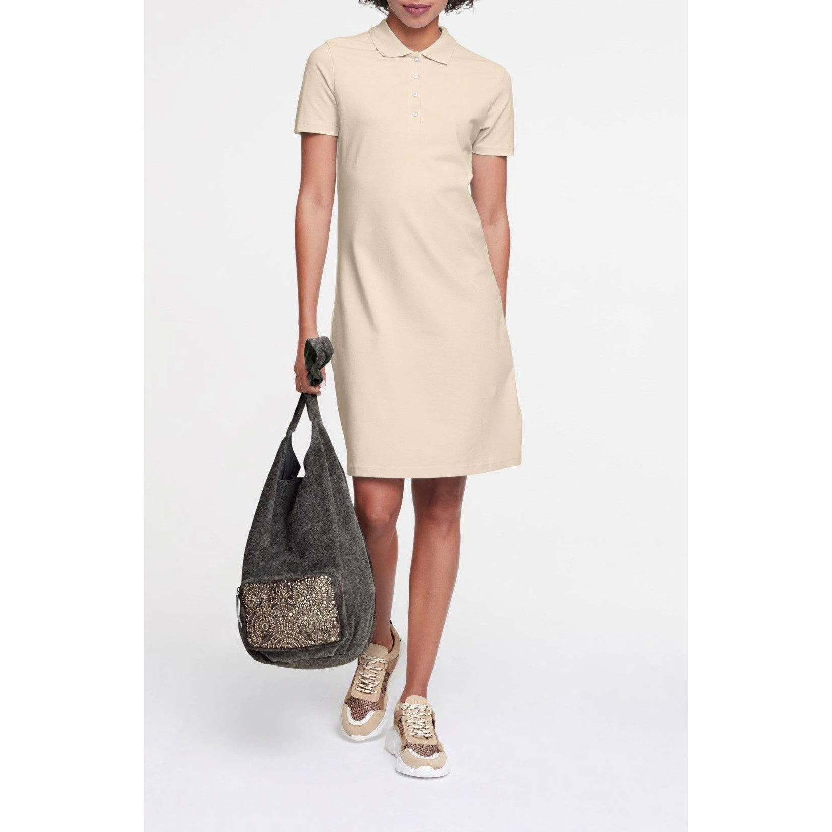 Polokleid sand