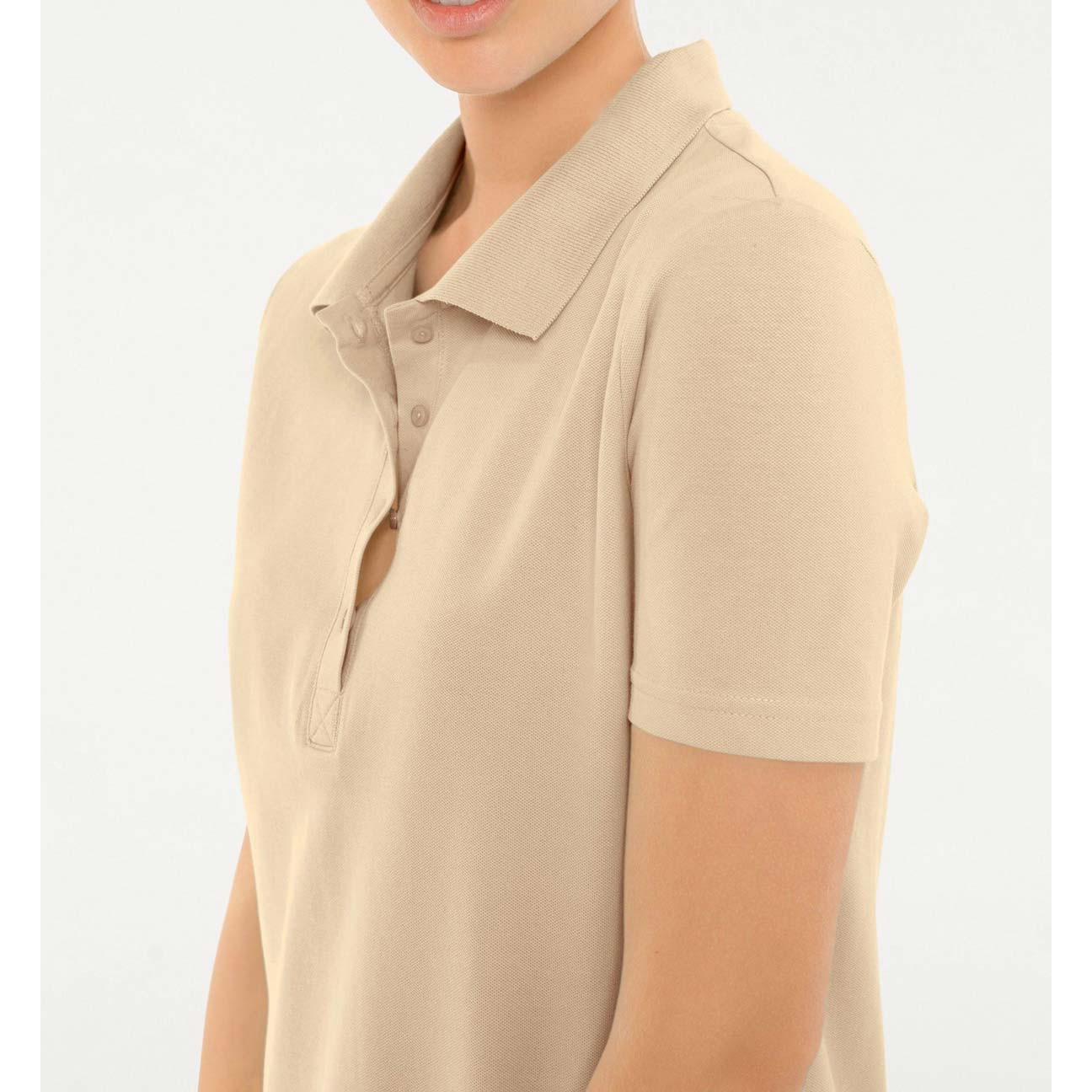 Polokleid sand