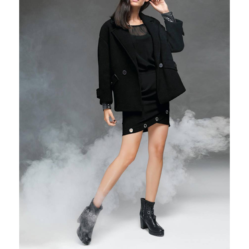 Wool jacket black