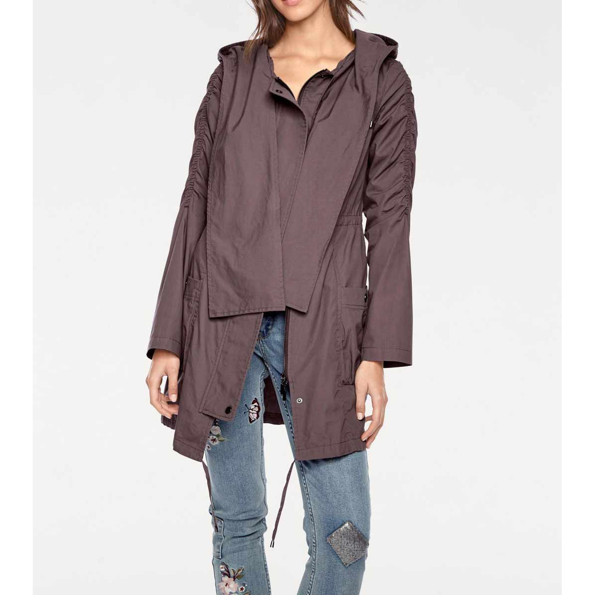 Parka taupe