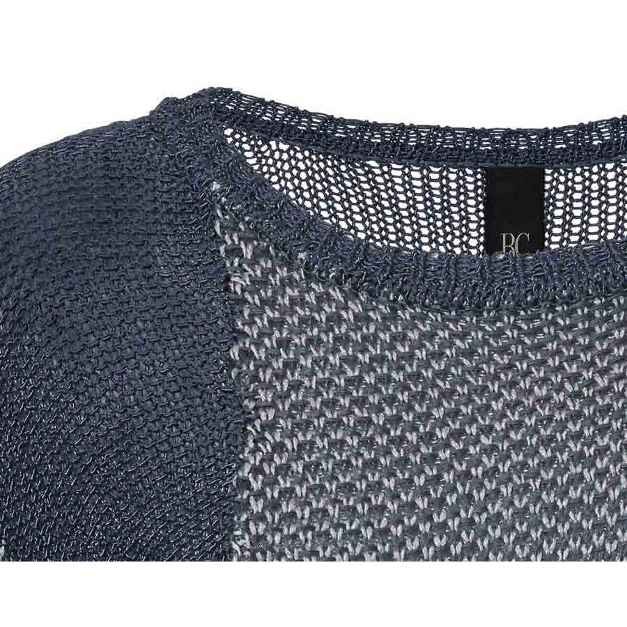 Pullover blau-gemustert