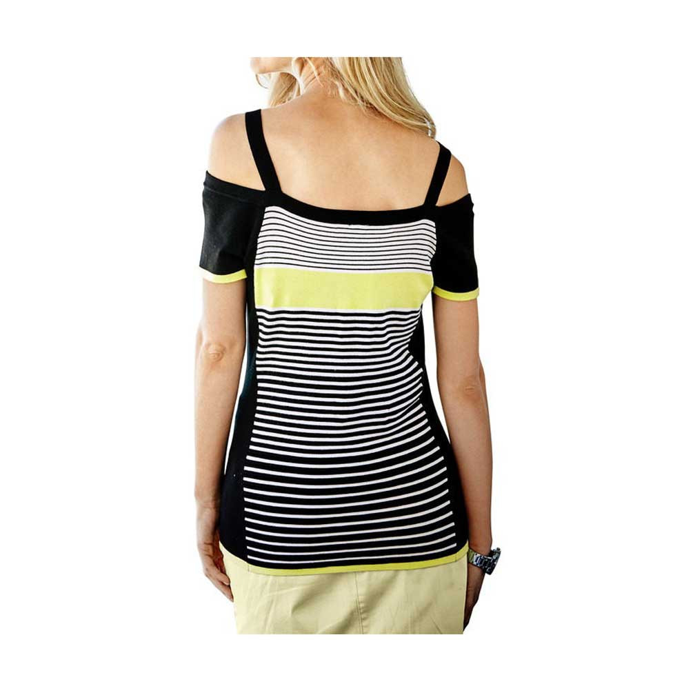 Carrépullover schwarz-bunt