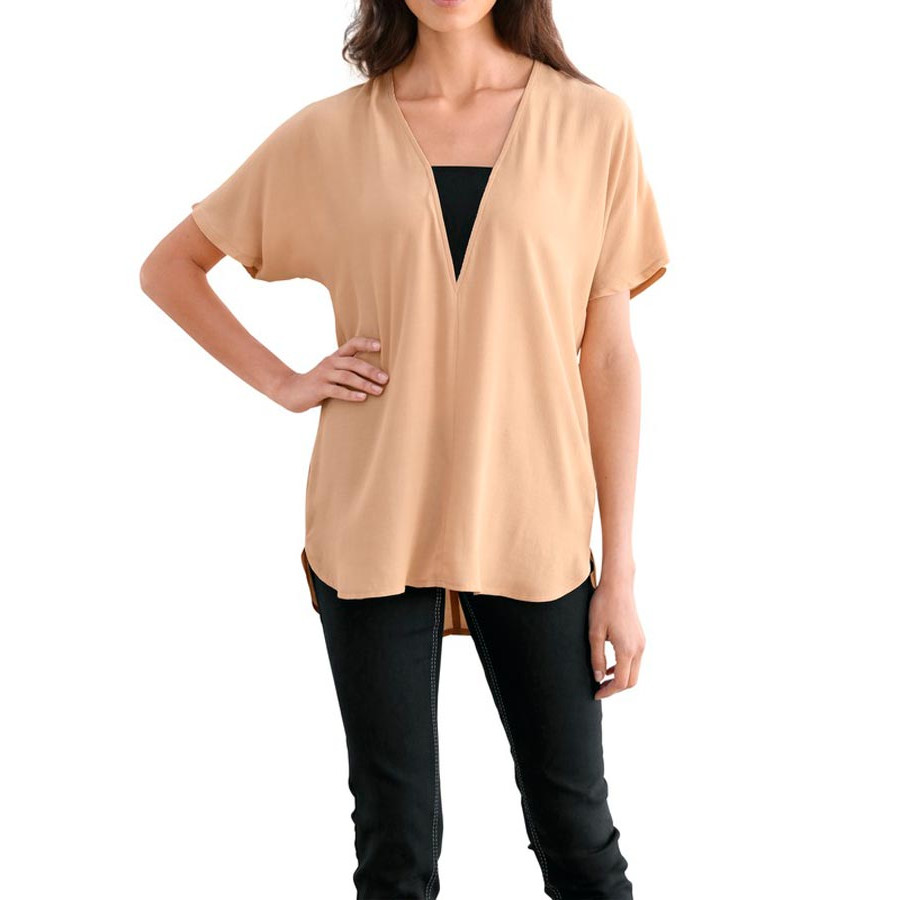 Bluse apricot