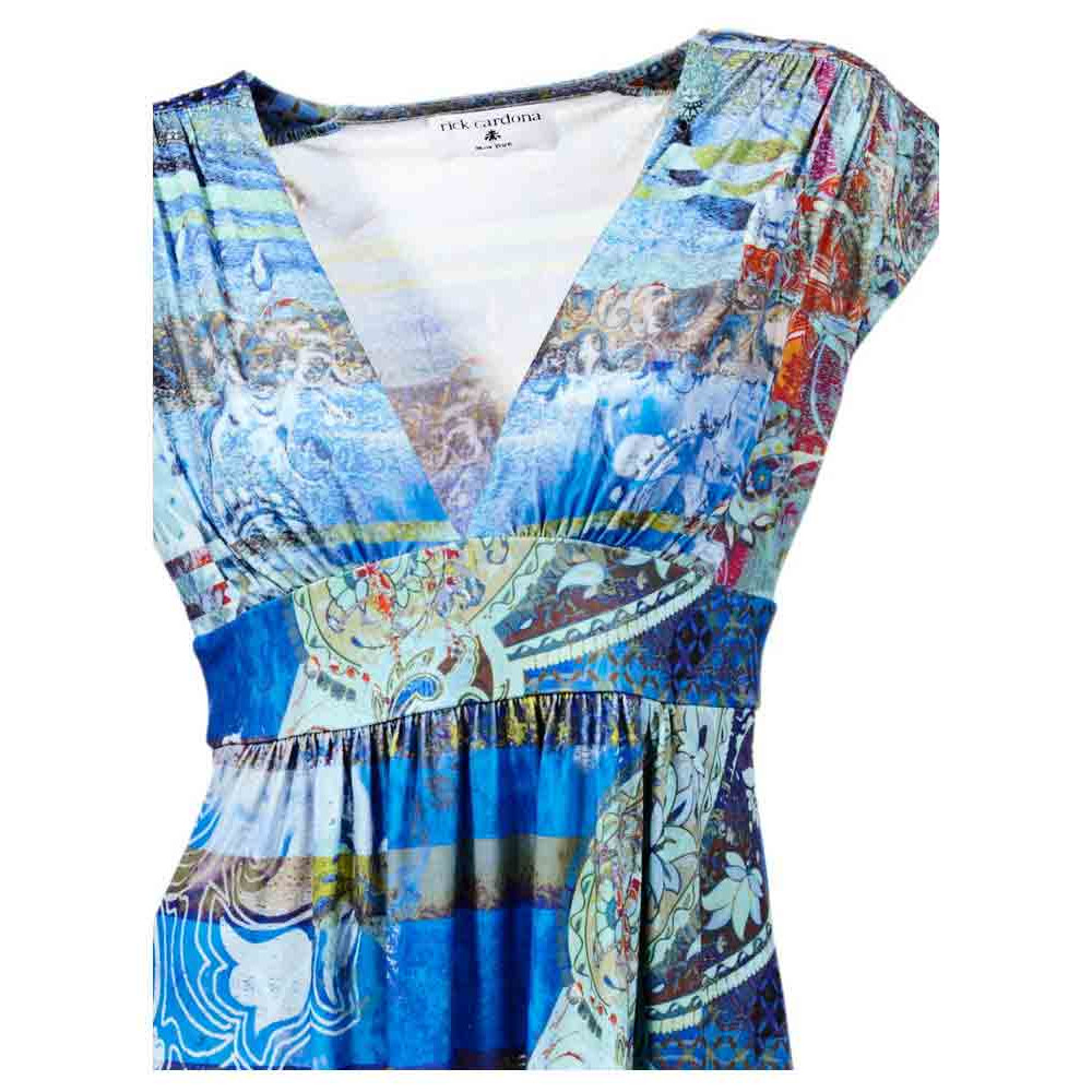 Designer-Kleid bunt