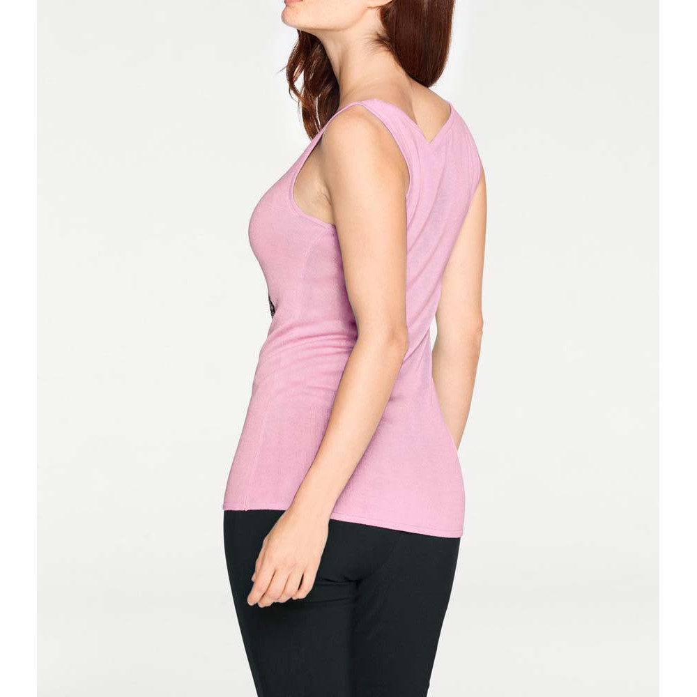 Designer-Feinstrick-Twinset rosa