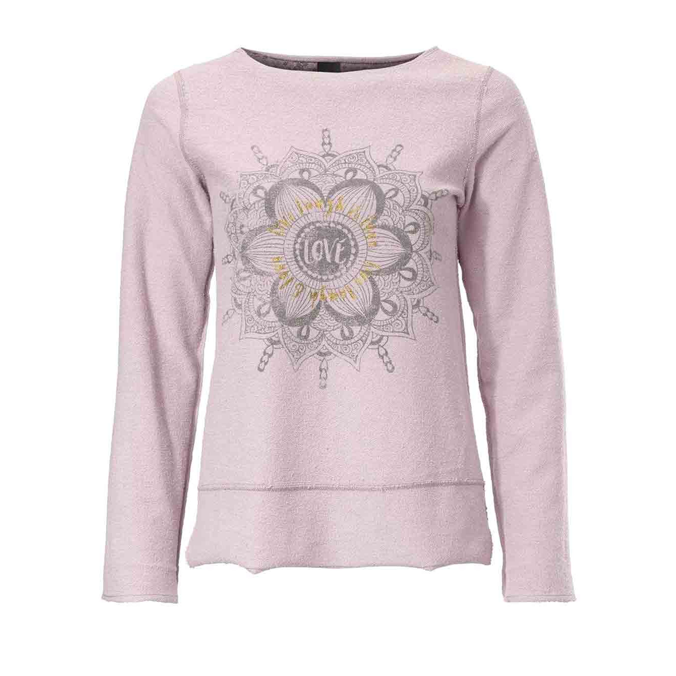 Wende-Sweatshirt mauve