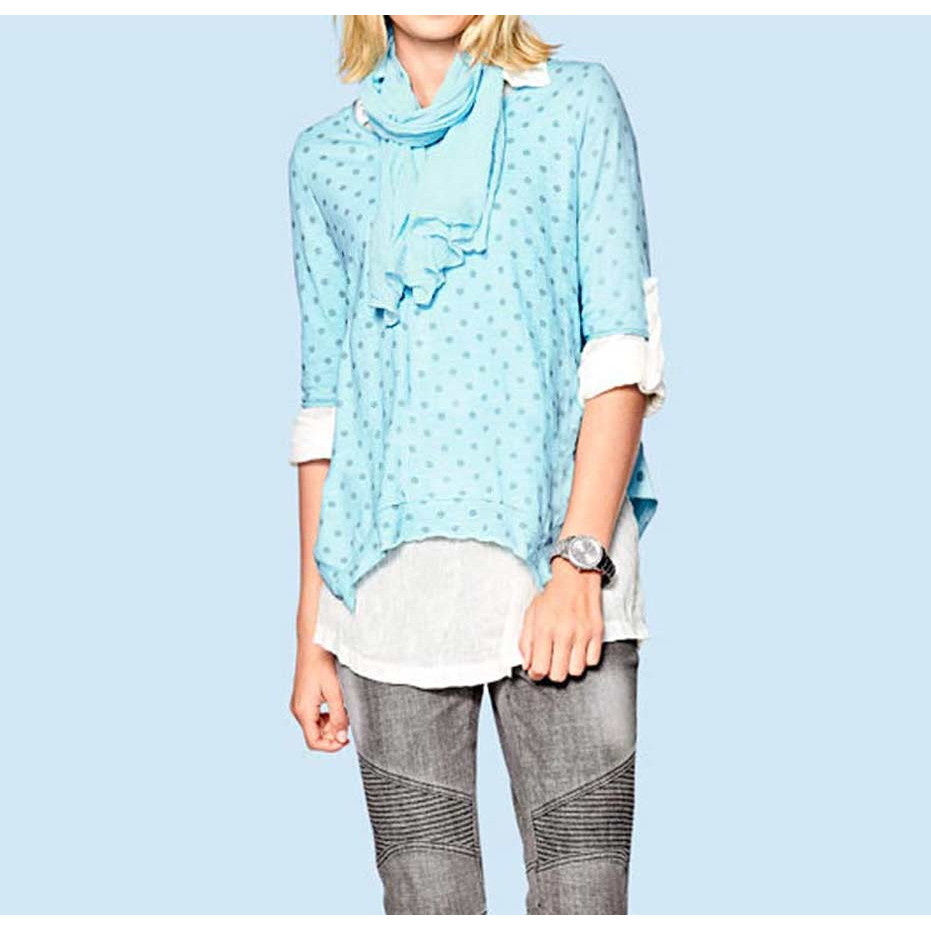 Shirt 3-Teiler aqua-creme