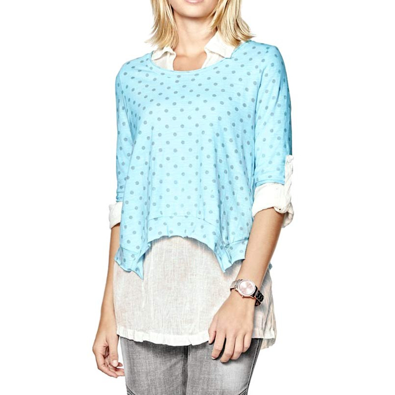 Shirt 3-Teiler aqua-creme