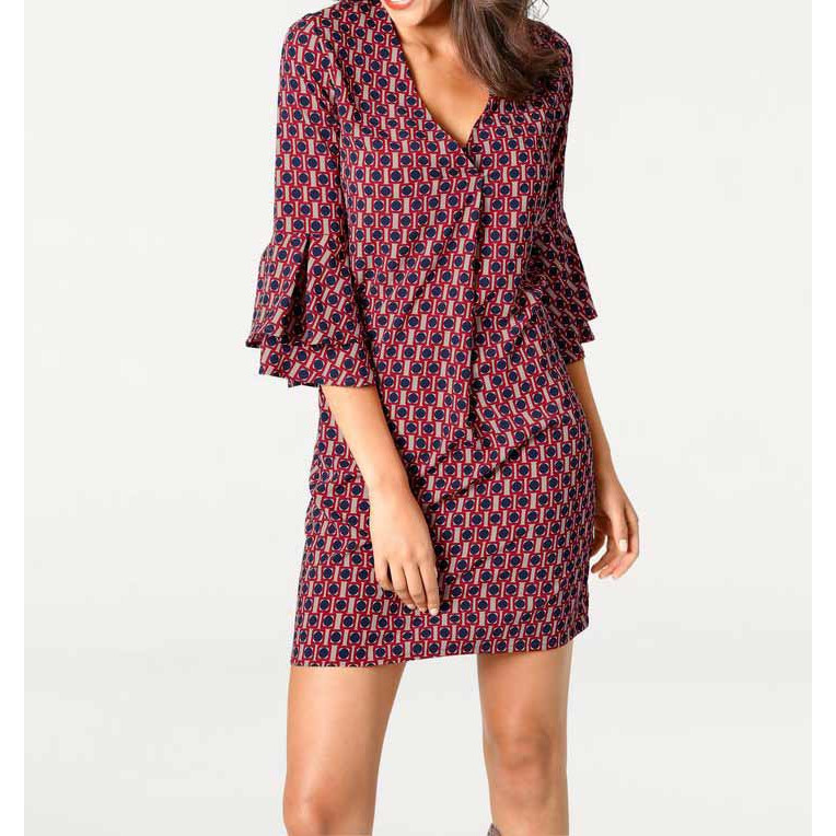 Druckkleid bunt