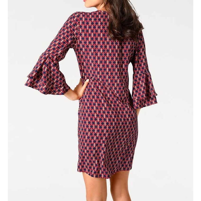 Druckkleid bunt