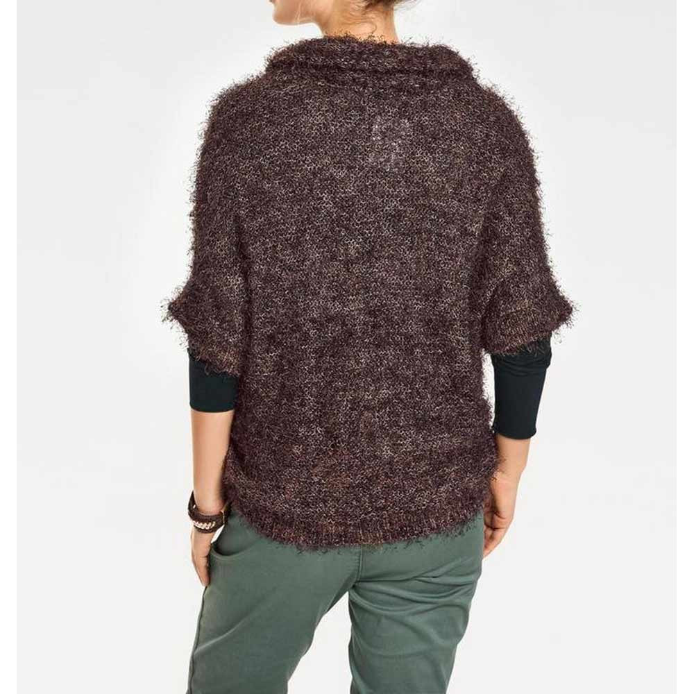 Rollkragenpullover bronzefarben
