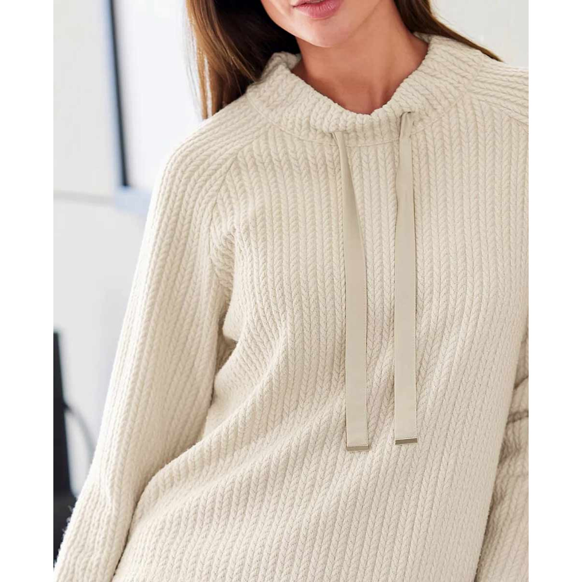 Designer-2-in-1-Sweatshirt sand