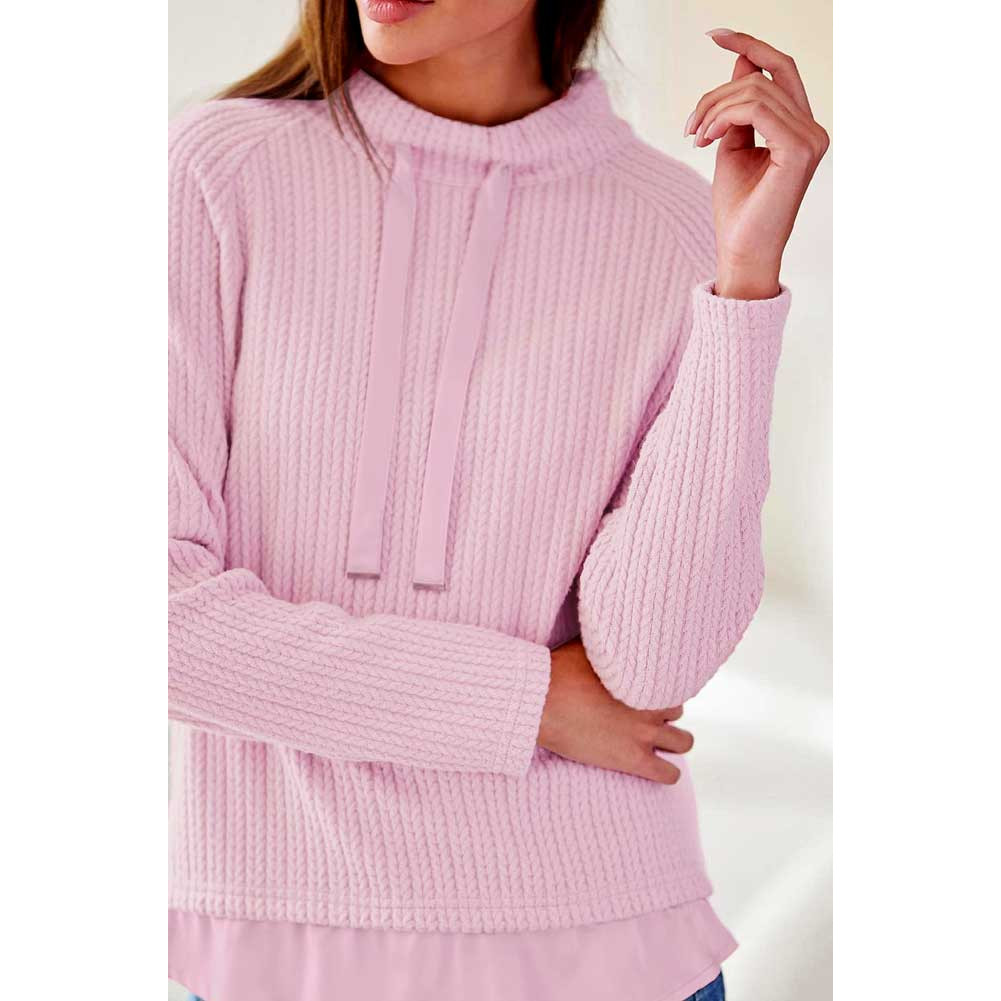Designer-2-in-1-Sweatshirt rosè