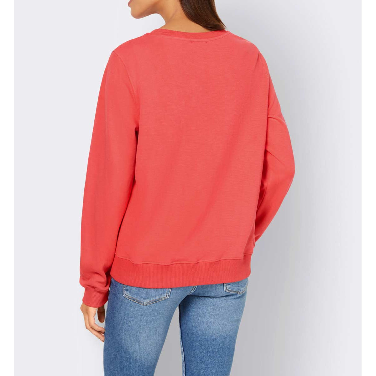 Designer-Sweatshirt m.Schriftzug hummer