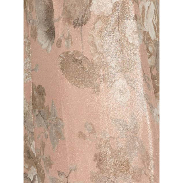 Druckkleid puder-gold