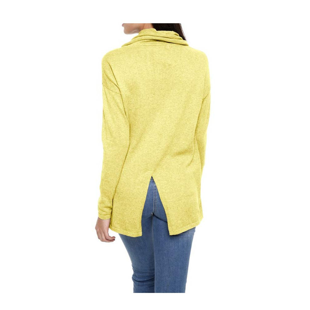 Designer-Rollkragenpullover gelb