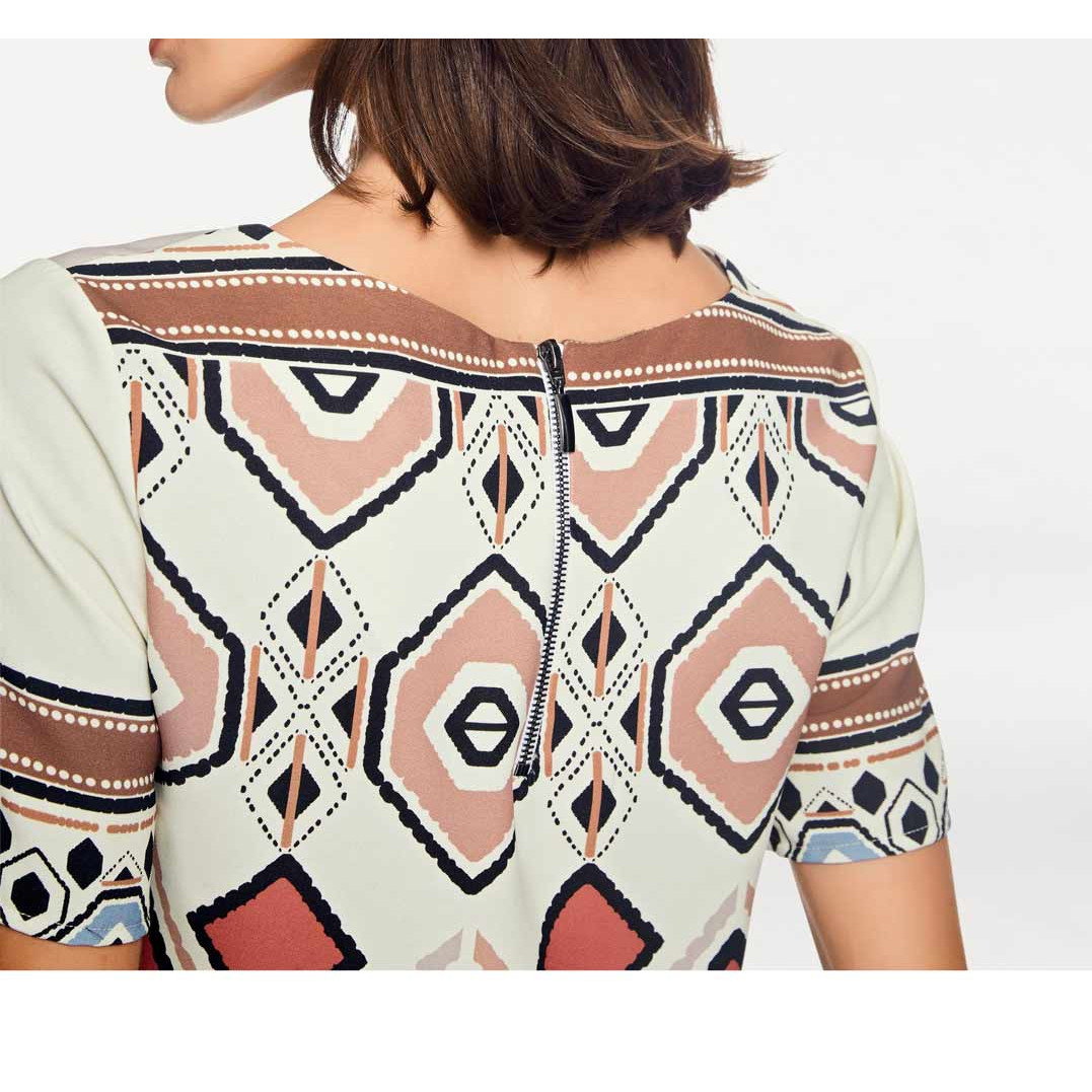 Designer-Blusenshirt bunt
