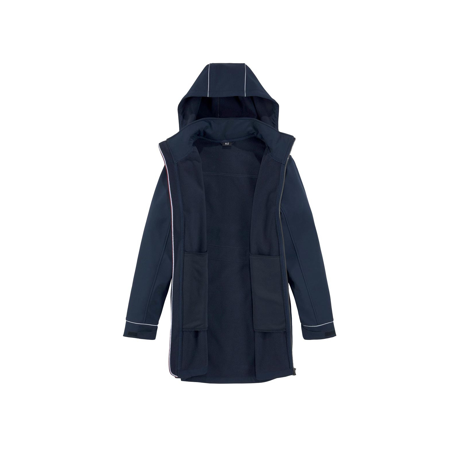 Marken-Softshellparka marine