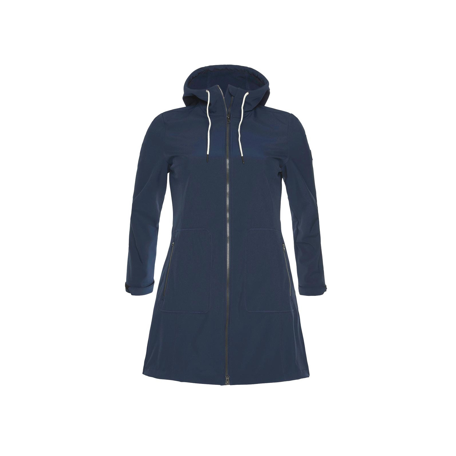 Function soft shell coat navy