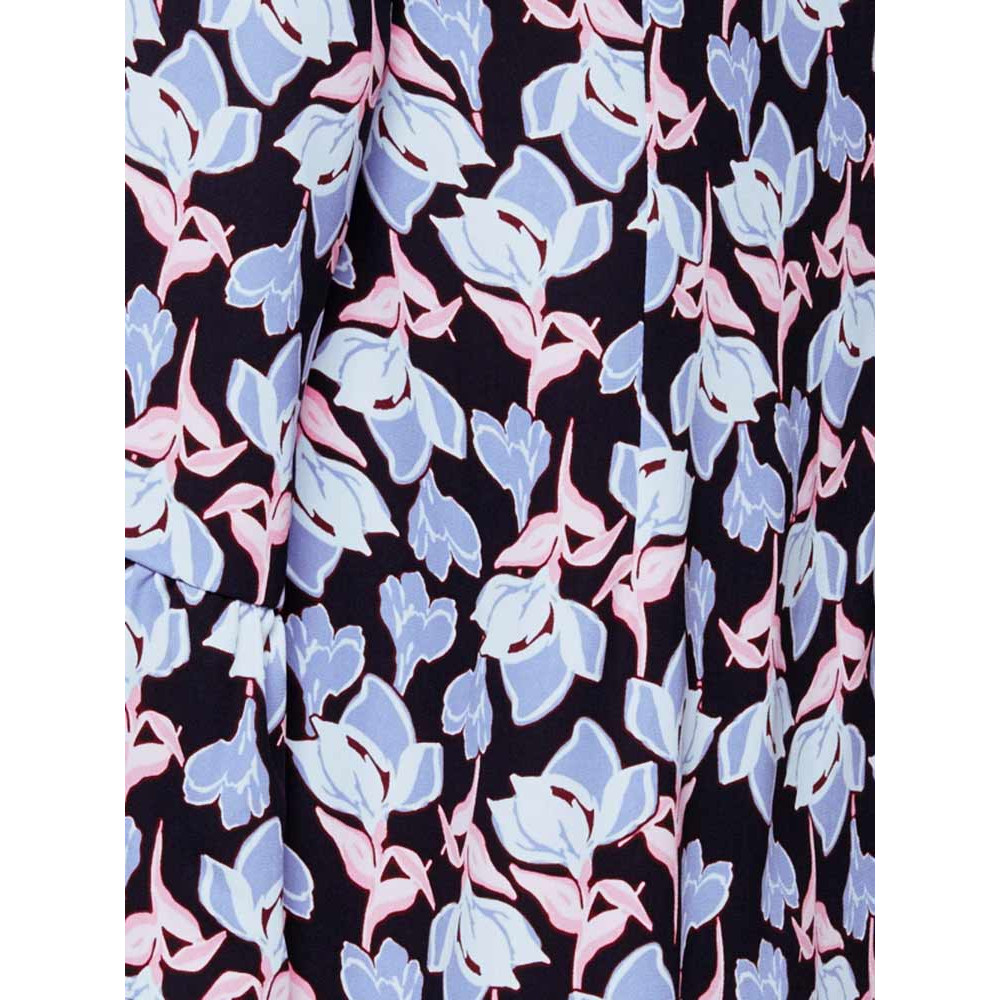 Designer-Druckkleid bunt