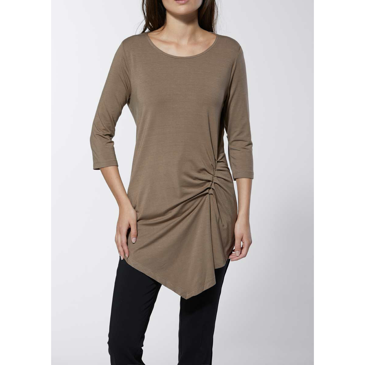 Jerseyshirt taupe