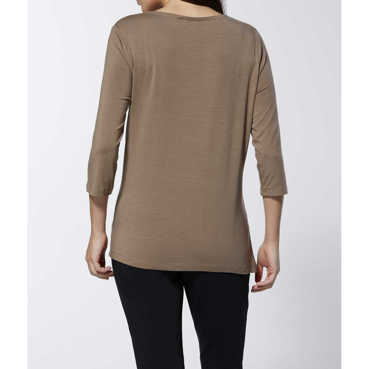 Jerseyshirt taupe