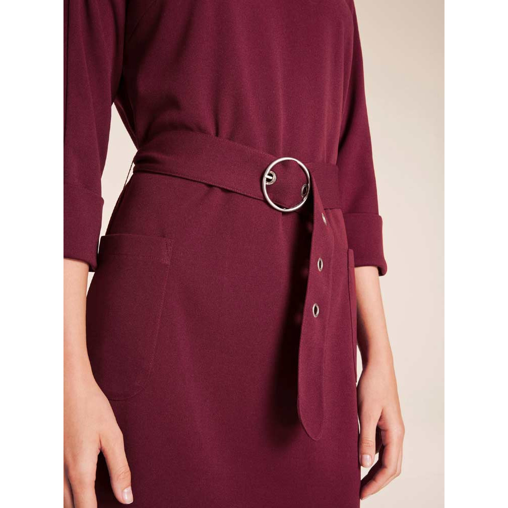 Designer-Kleid bordeaux