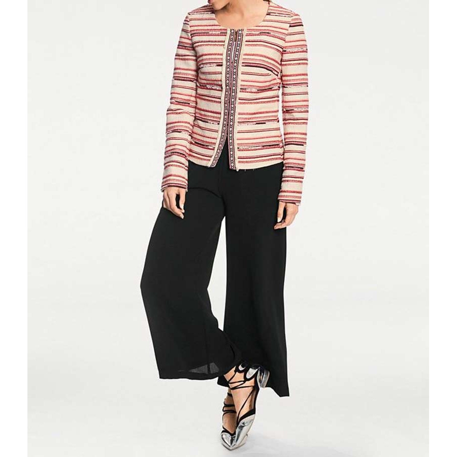 Designer-Jacquardblazer bunt