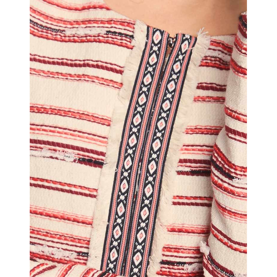 Designer-Jacquardblazer bunt