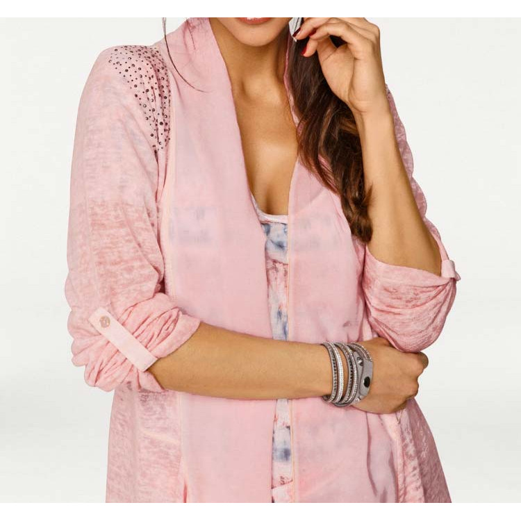 Shirtjacke rosé