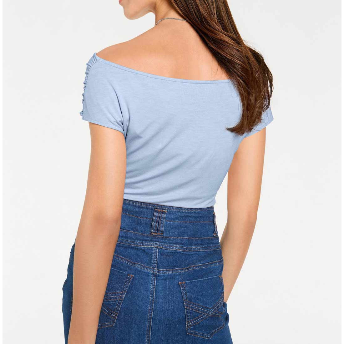 Designer-Optimizer-Carmenshirt hellblau