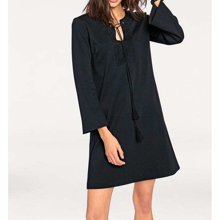 Designer-Kleid schwarz