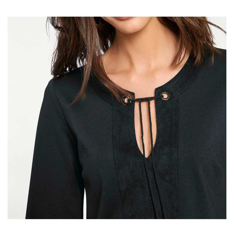 Designer-Kleid schwarz