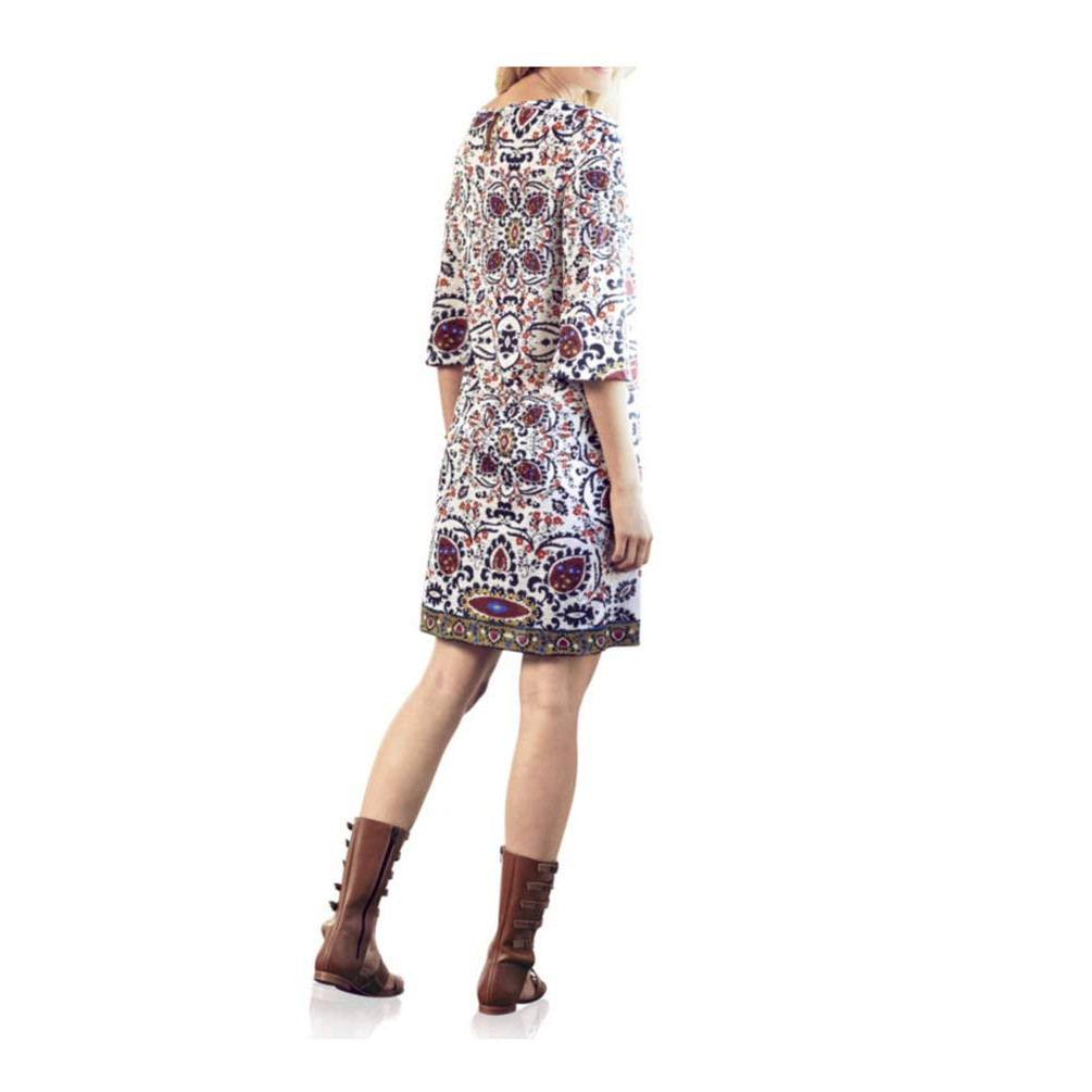 Druckkleid bunt
