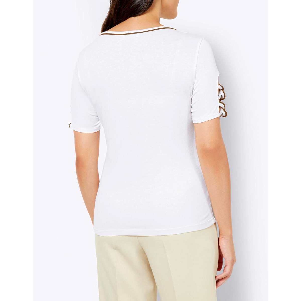 Jerseyshirt ecru