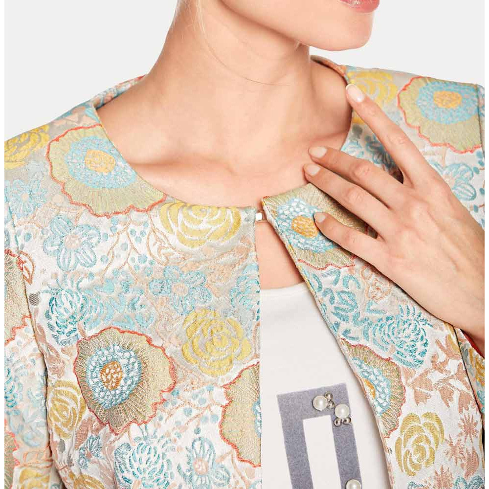 Designer-Jacquardkostüm bunt