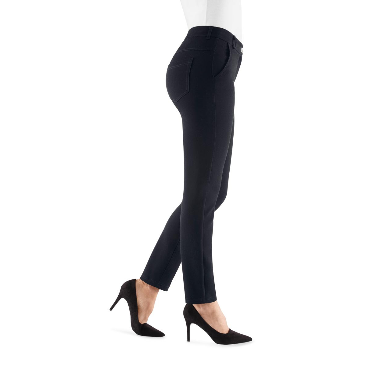 Stretchhose dunkelblau