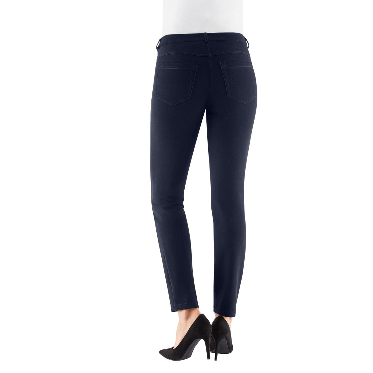 Stretchhose dunkelblau