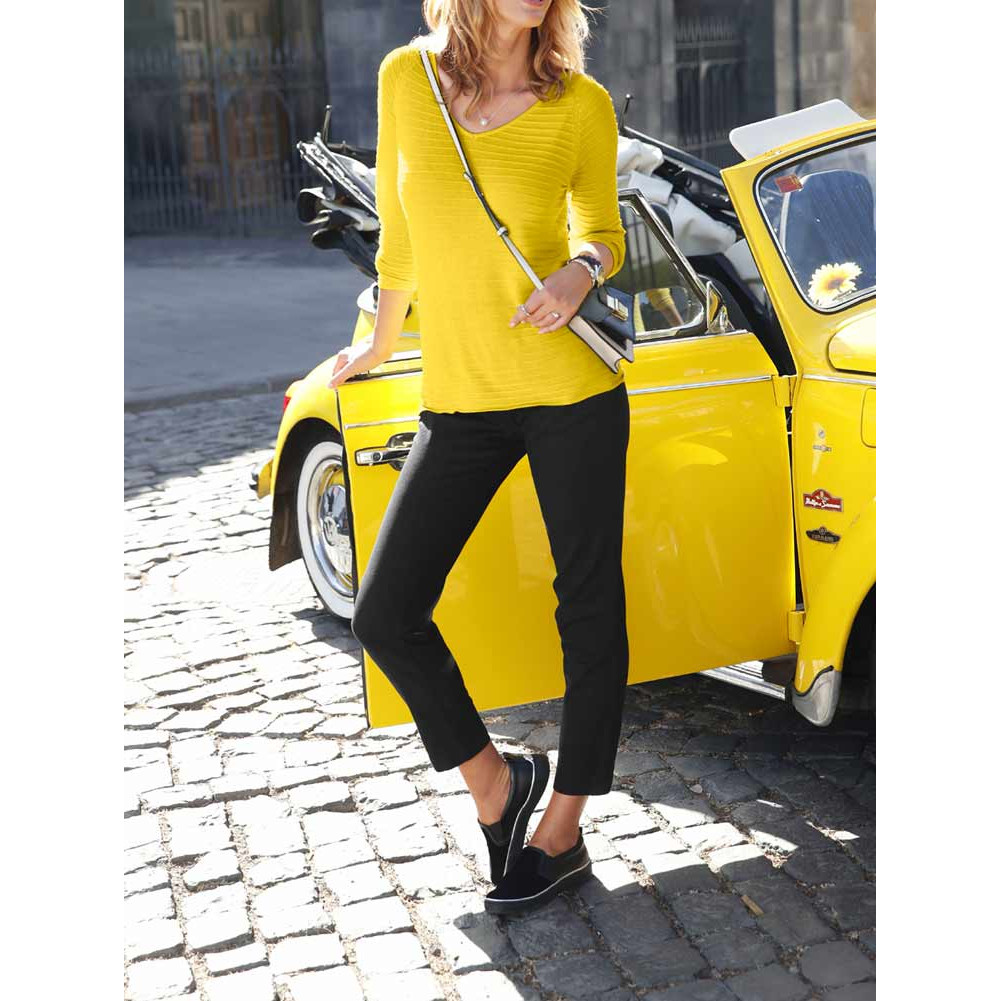 Pullover gelb