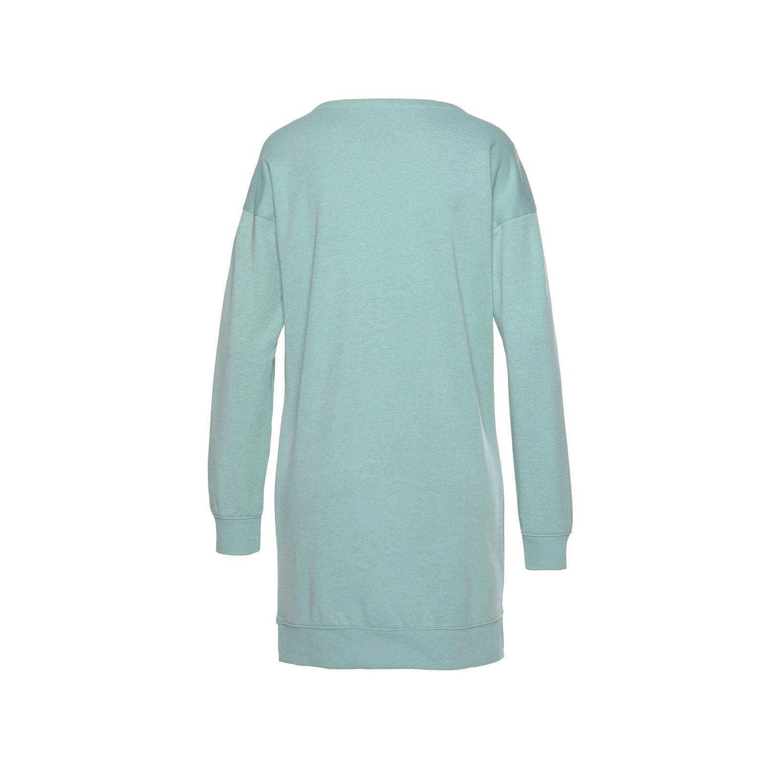 Marken-Sweatkleid m. Logoprint mint